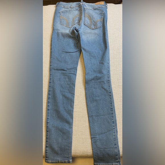 NEW Hollister High-Rise Super Skinny Jeans Light Wash - Picture 9 of 9